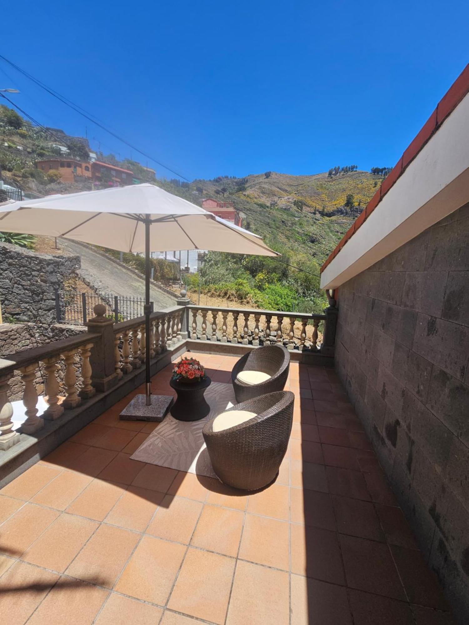 Villa Mogarén: jacuzzi&beautiful views Vega de San Mateo Esterno foto